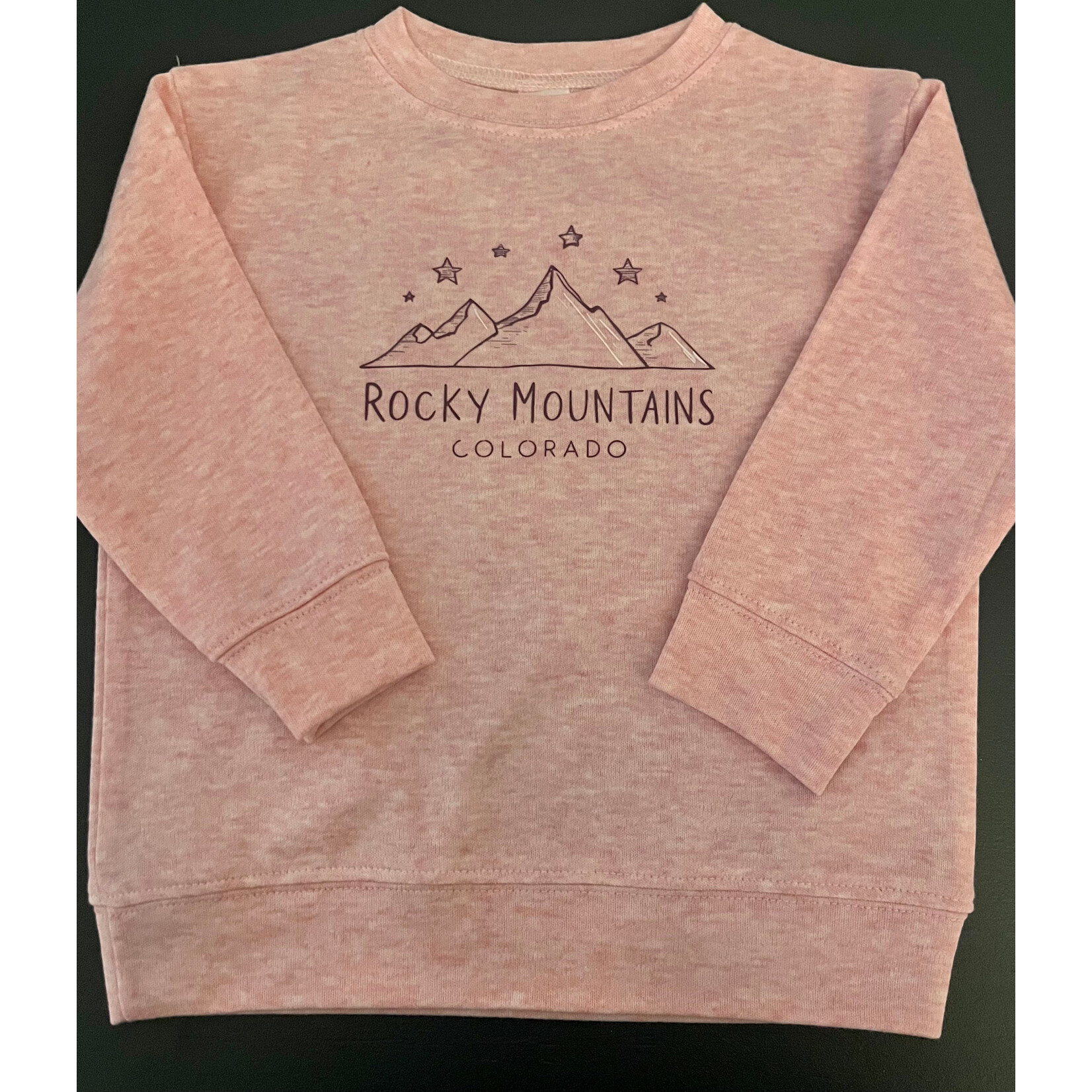 Mountain Standard Time Apparel MST MNT Stars Baby LS Shirt
