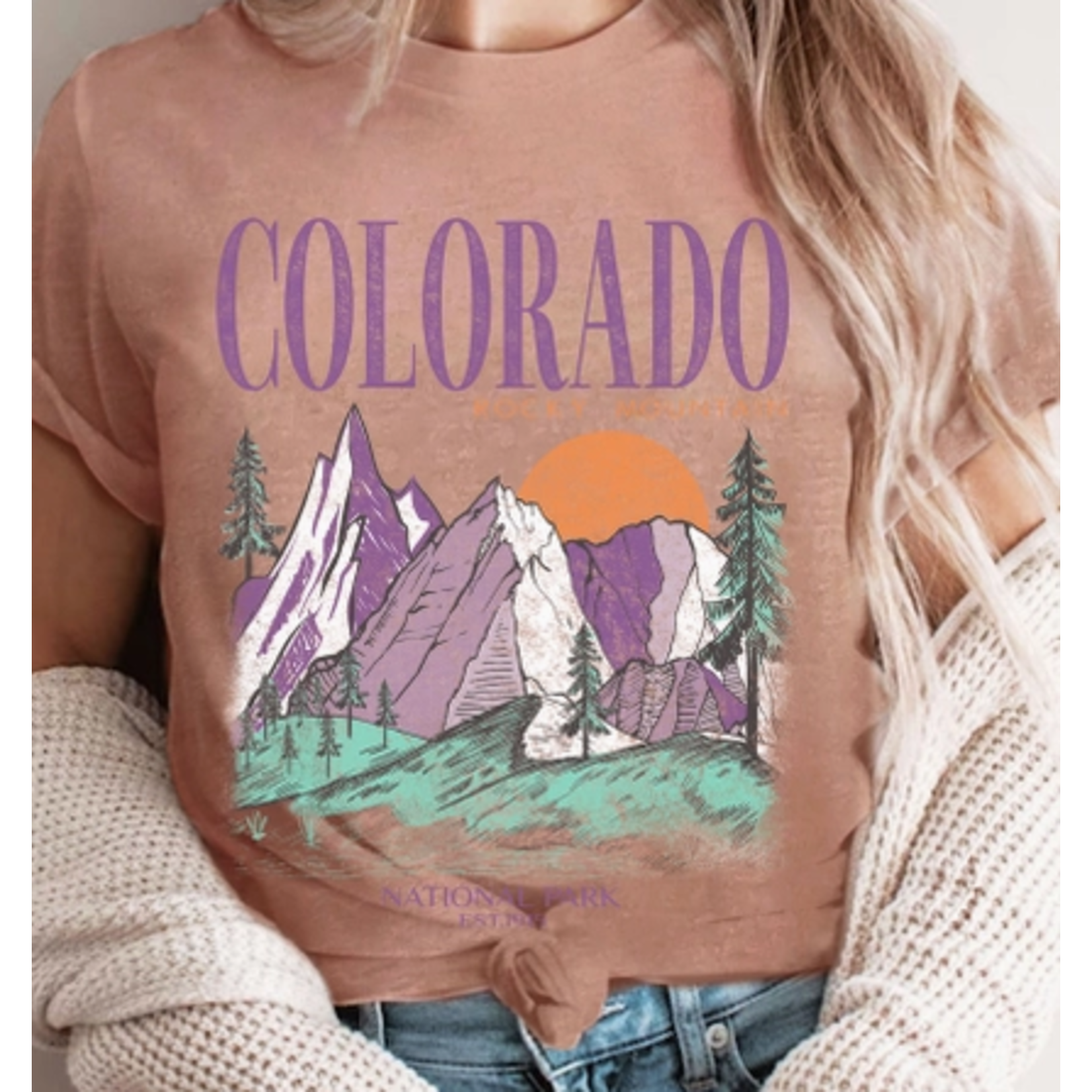 Rustee Clothing Rustee Pur Rocky MNT T-Shirt