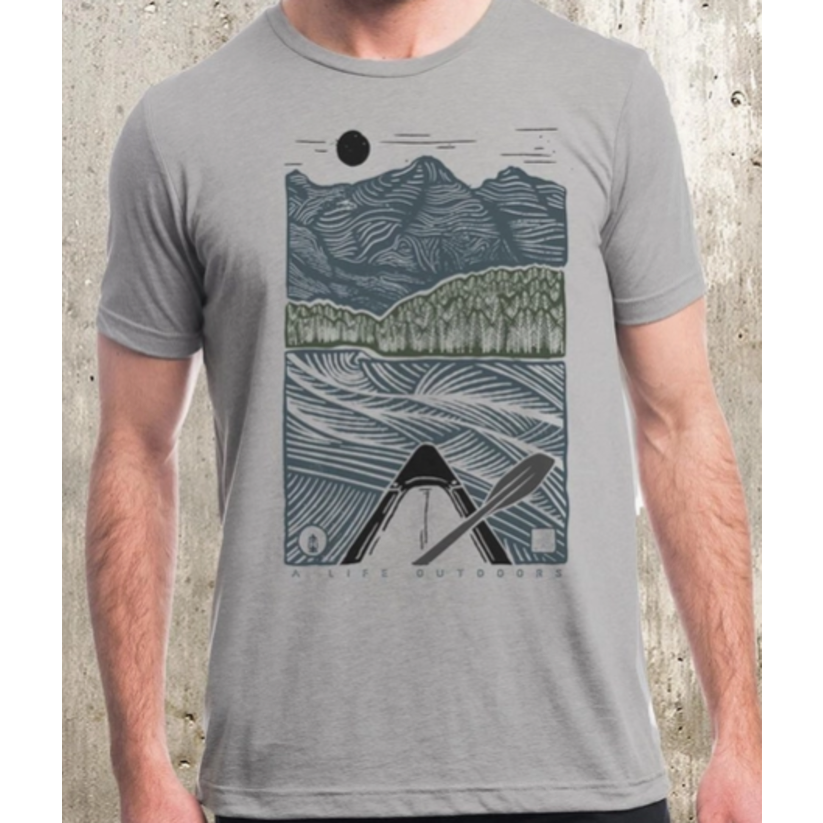 Black Lantern BL A Life Outdoors Men's T-Shirt