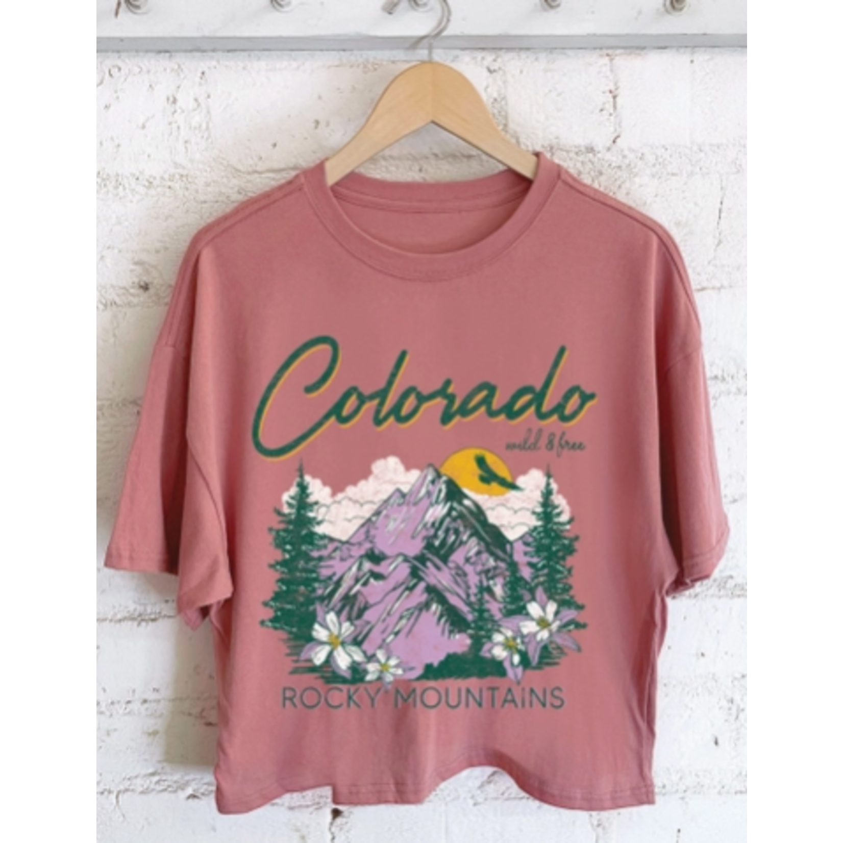 Rustee Clothing Rustee CO Wild & Free Long Crop