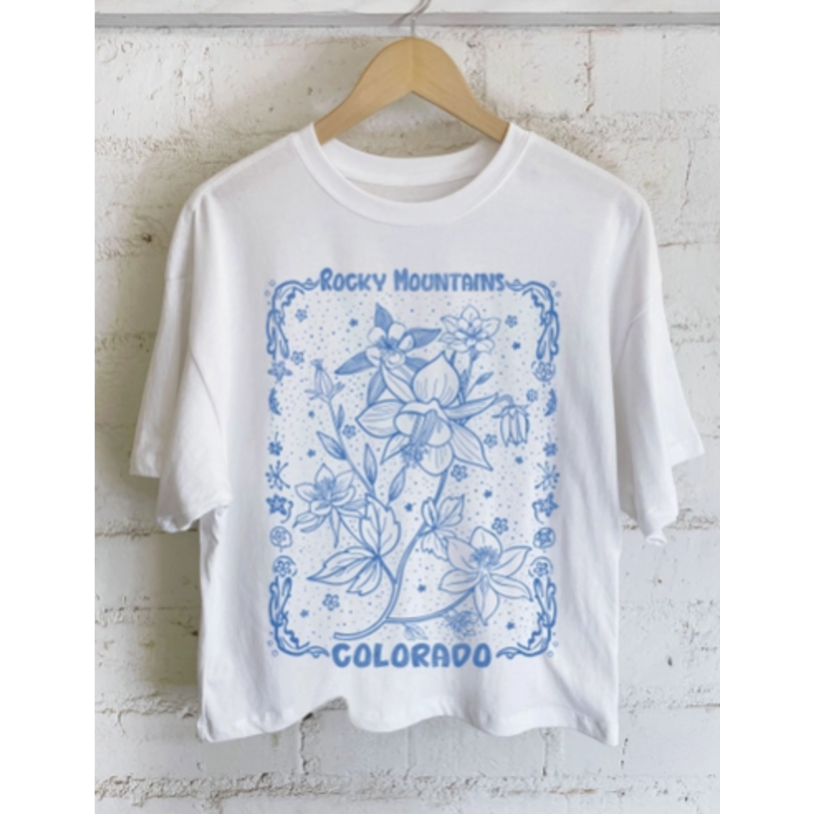 Rustee Clothing Rustee Rocky Mountains Columbine Long Crop