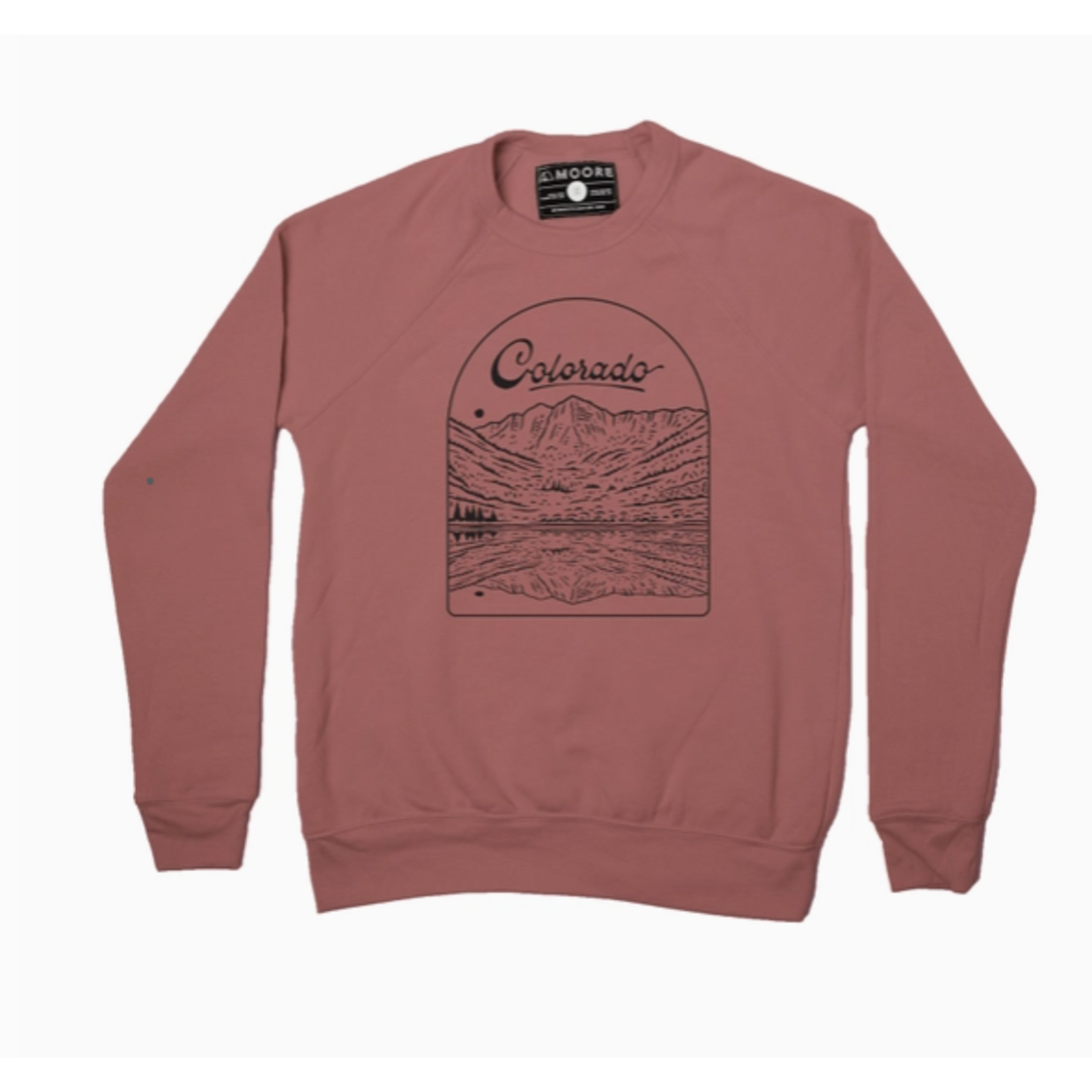 Moore Collection Moore Maroon Bells Crewneck