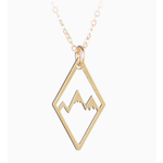 Bearded Jeweler Climb Higher Gold-Fill Necklace