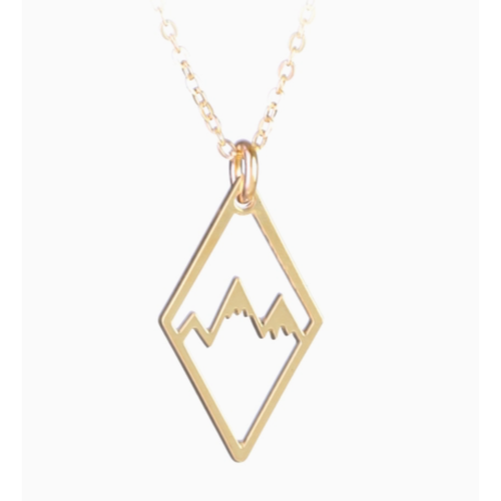 Bearded Jeweler Climb Higher Gold-Fill Necklace