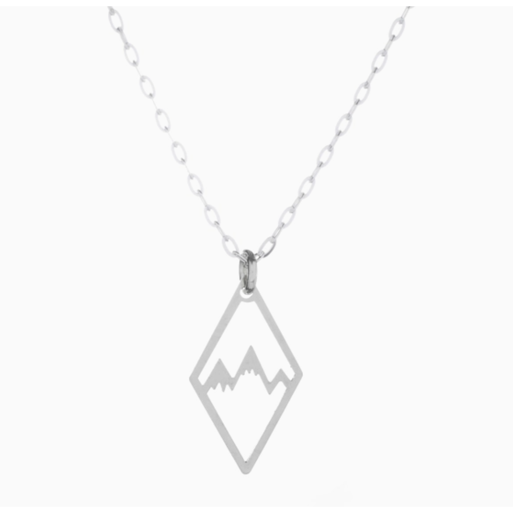 Bearded Jeweler Climb Higher Silver Necklace