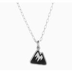 Bearded Jeweler Mountain Tiny Necklace