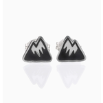Bearded Jeweler Mountain Stud Earrings