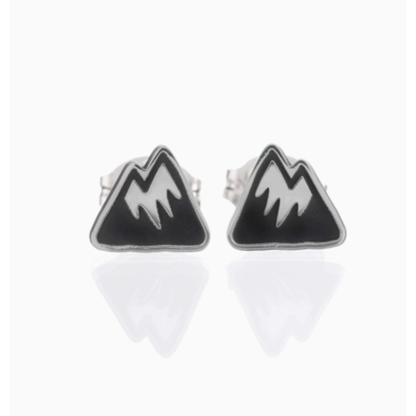 Bearded Jeweler Mountain Stud Earrings