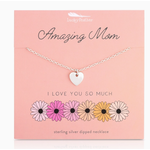 Lucky Feather Lucky Feather Spring Celebrations Necklace - Mom - I Love You