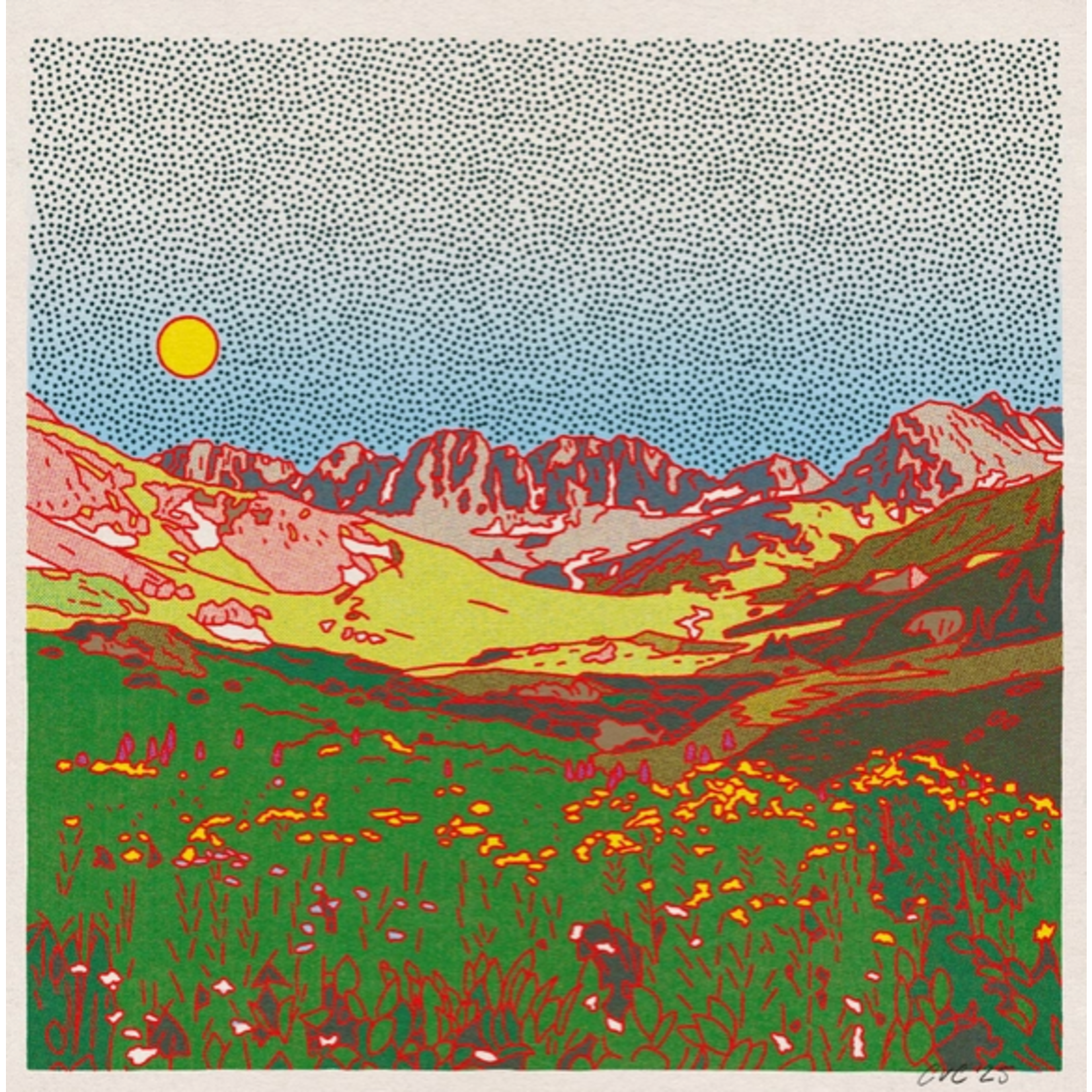 Caroline Clark CClark The American Basin 12X12