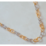 Ellison+Young E&Y Every Two Links Gold and Silver Chain Necklace