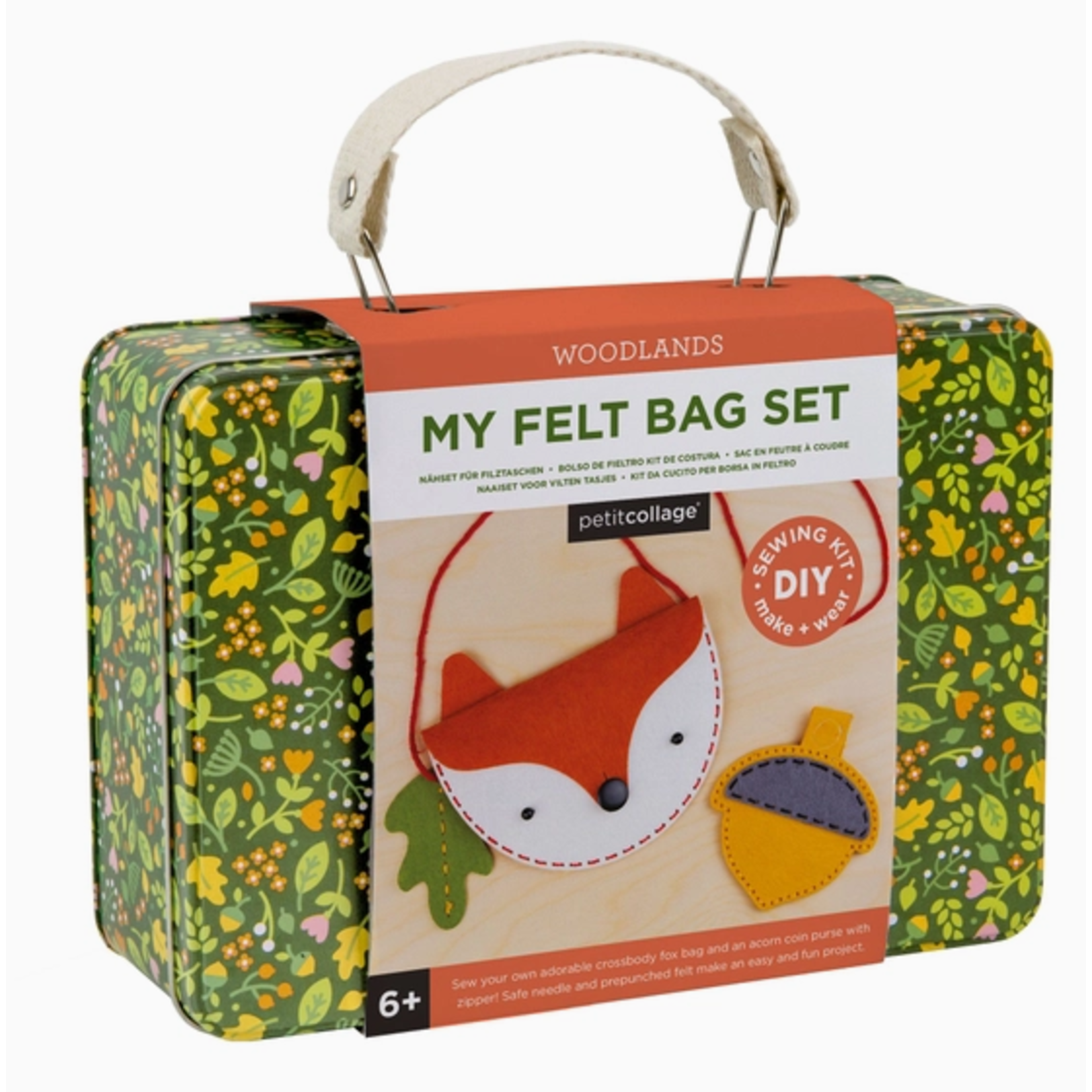 Chronicle Books Chronicle Books Diy Woodlands Fox My Felt Bag