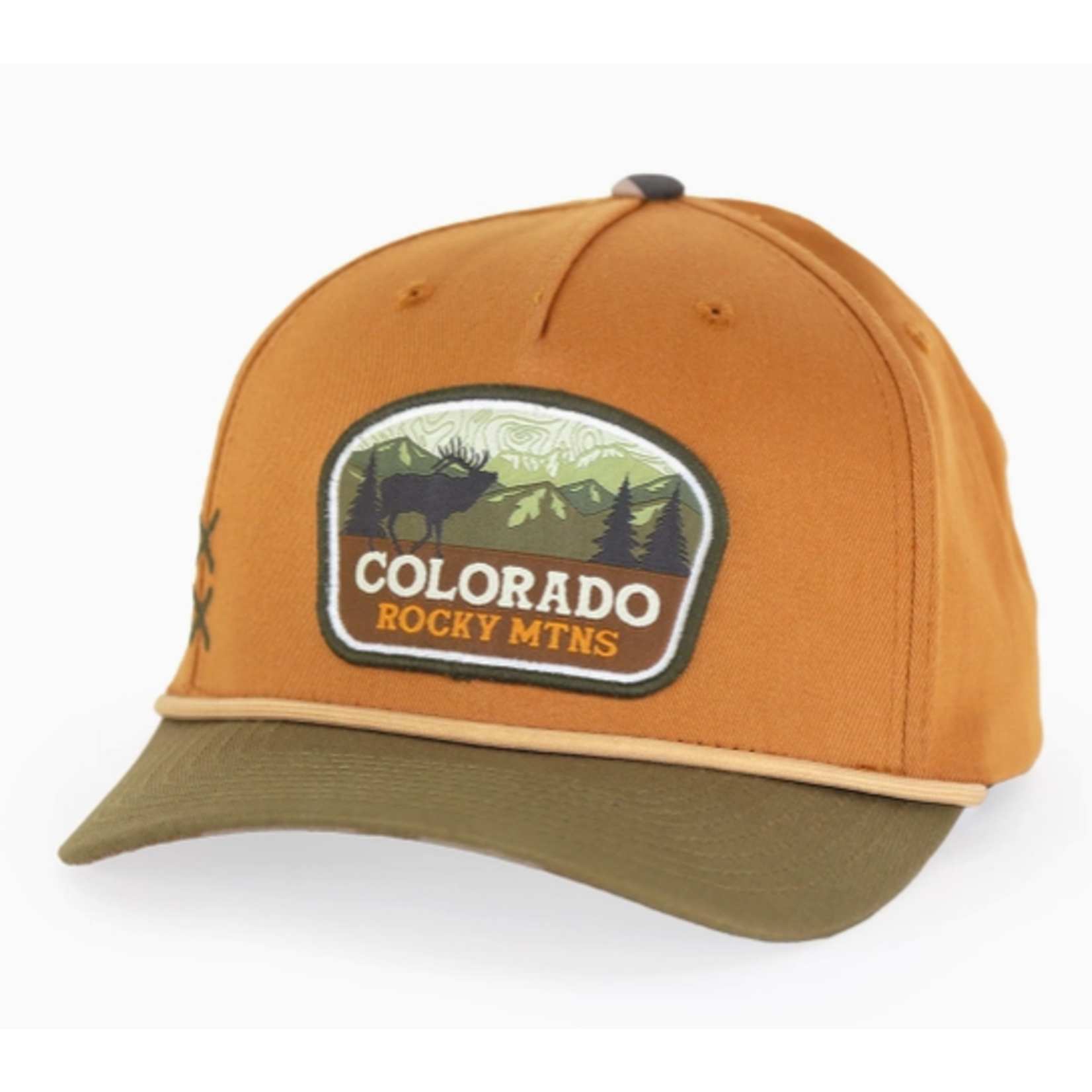 Coloradocool ColoradoCool- Rocky Mtns - Tan/Olive - Slight Curve