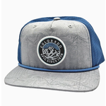 Coloradocool ColoradoCool- Sneffels Circle Patch Hat - Gray/Indigo - Flat