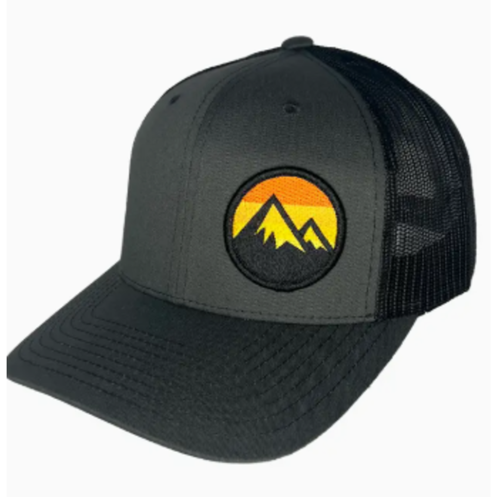 Direction Apparel Direction Apparel Charcoal Circle Sunset Curved Bill Hat