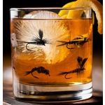 Black Lantern BL Fly Fishing Flies Whiskey Glasses