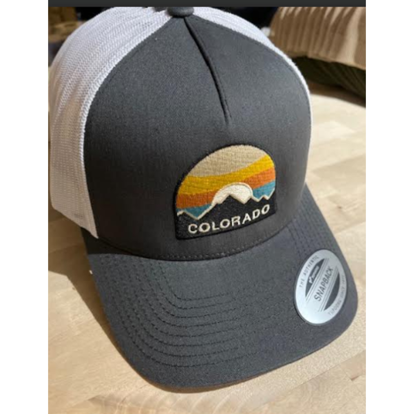 Direction Apparel DA Bright Sky Colorado Trucker Cap Charcoal