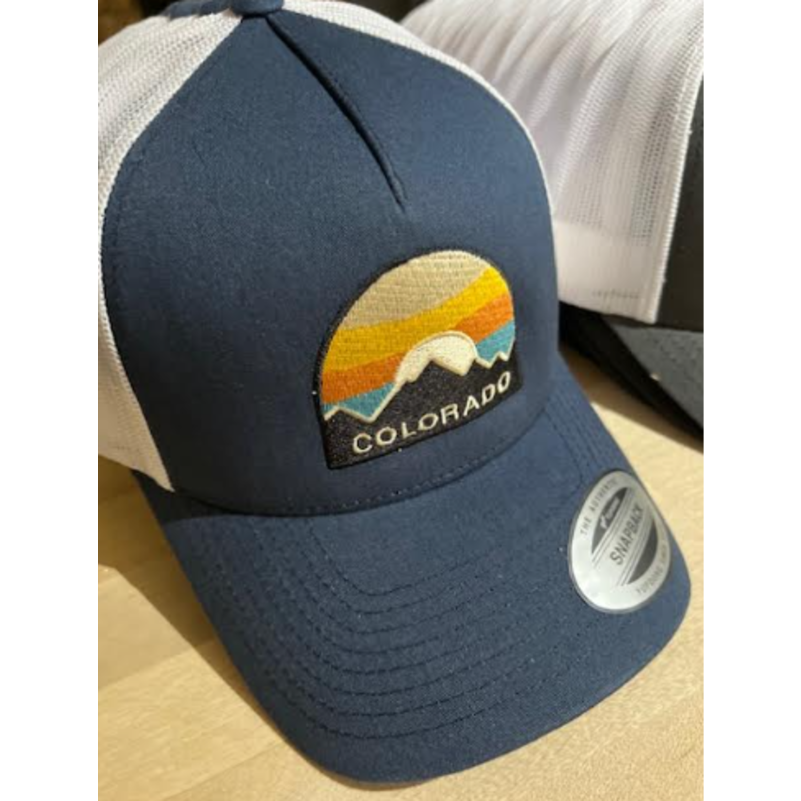 Direction Apparel DA Bright Sky Colorado Trucker Cap Navy