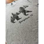 Black Lantern BL Custom GTown Double Exposure Bear T-Shirt