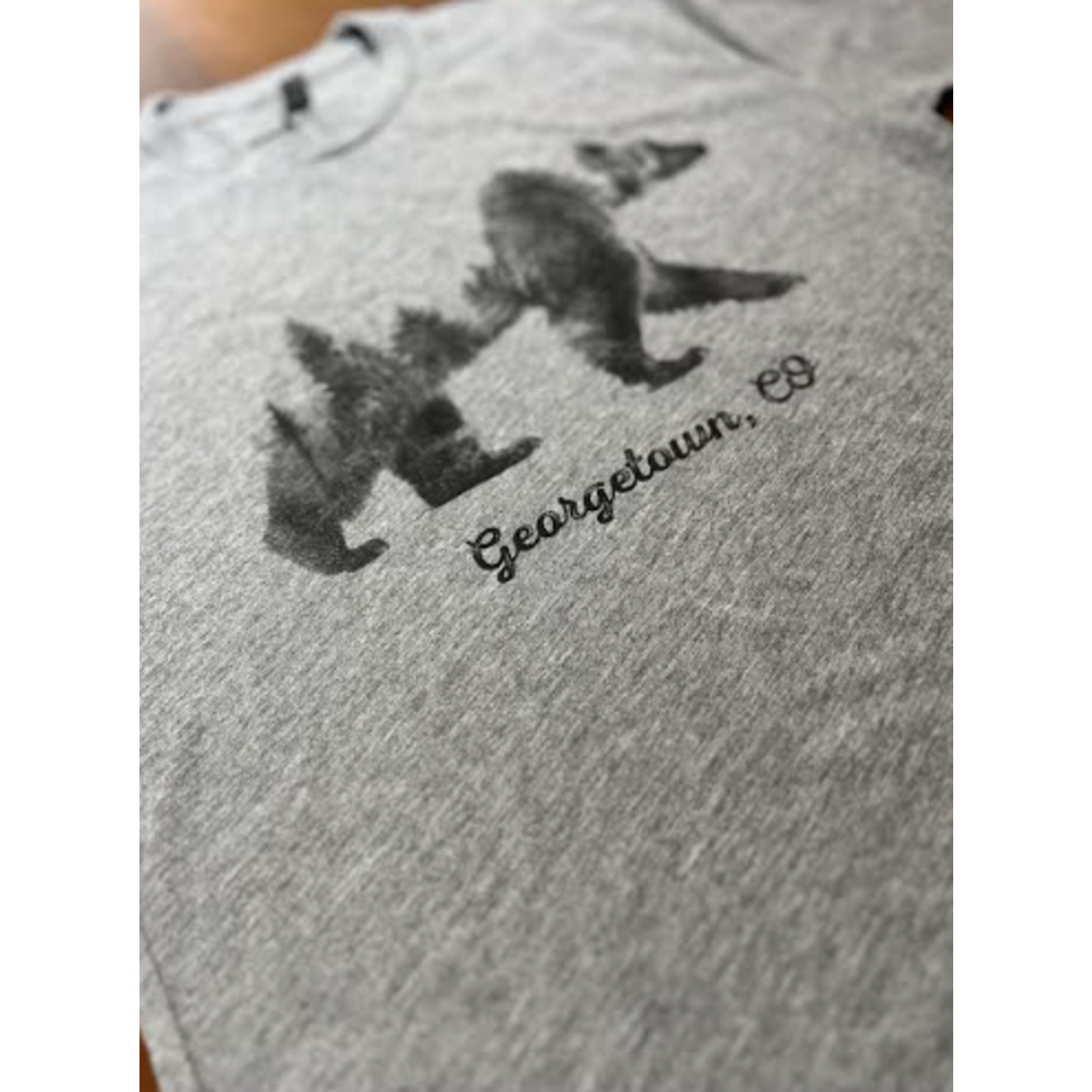 Black Lantern BL Custom GTown Double Exposure Bear T-Shirt