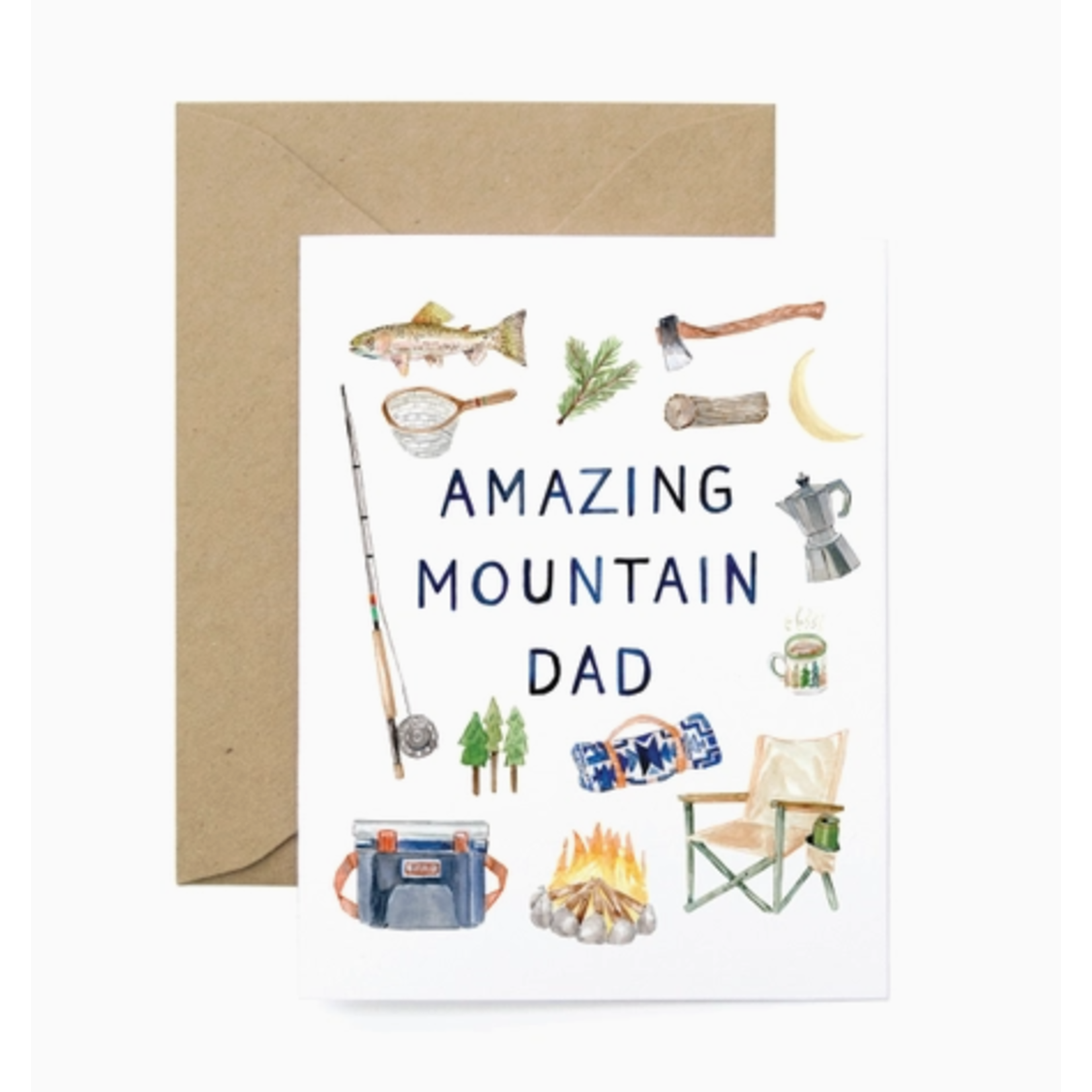 Lana's Shop Lana's Shop Amazing Adventure Dad Greeting Card