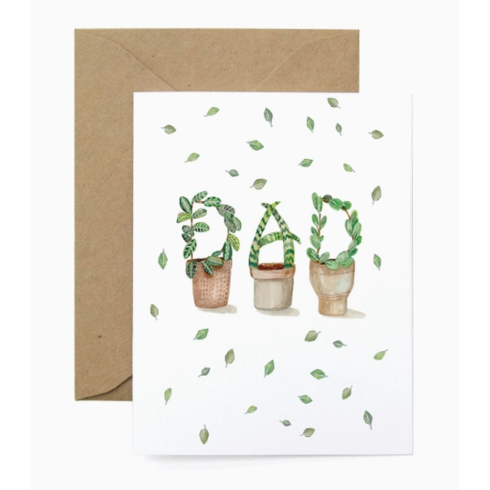 Lana's Shop Lana's Shop Dad Houseplant Dad Greeting Card