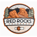 Coloradocool ColoradoCool Red Rocks Topo Magnet