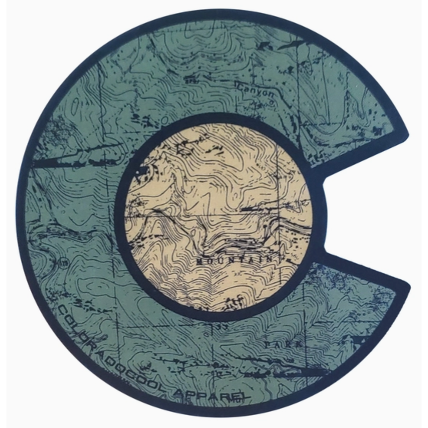 Coloradocool ColoradoCool Topo C Magnet - Green