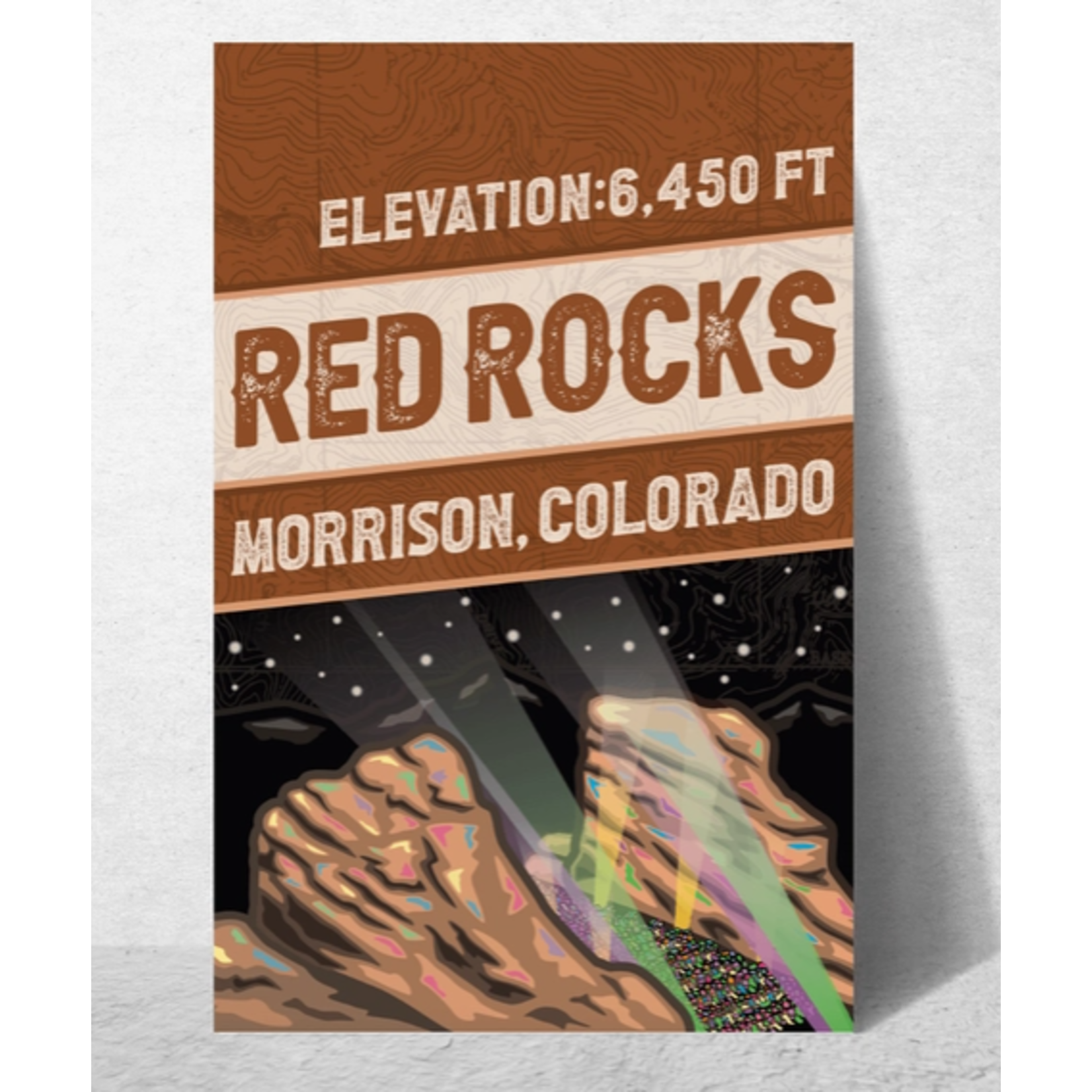 Coloradocool ColoradoCool Red Rocks Poster