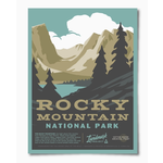 The Landmark Project Landmark Project Rocky Mountain National Park - 12x16 Poster