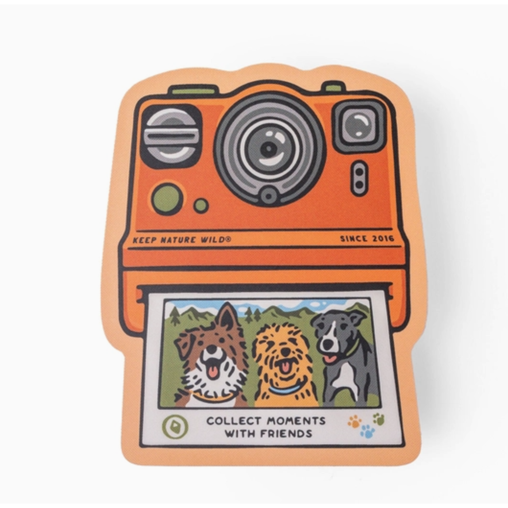 Keep Nature Wild KNW Collect Moments with Friends | Sticker