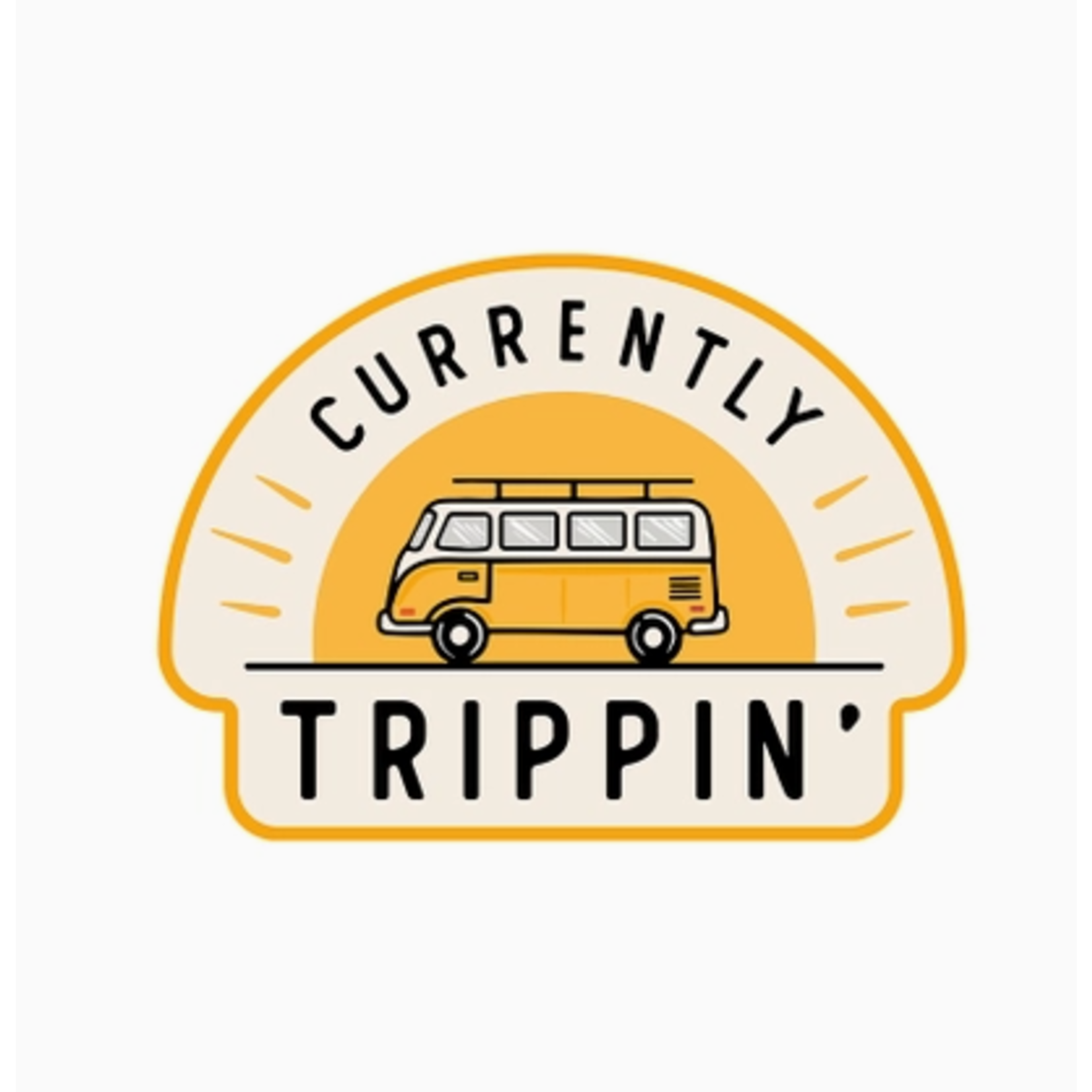 Keep Nature Wild KNW Currently Trippin - Sticker