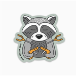 Keep Nature Wild KNW Trash Panda | Sticker