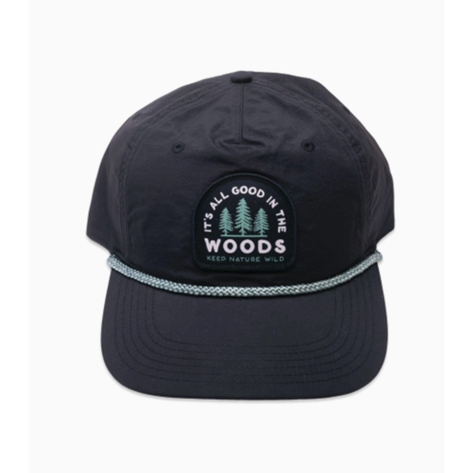 Keep Nature Wild KNW Good in the Woods Trail Hat | Black