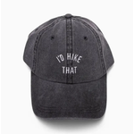 Keep Nature Wild Keep Nature Wild Id Hike That Dad Hat Faded Black
