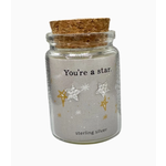 Silver Sparrow Jewelry Silver Sparrow Sterling Silver Star Stud Earrings Jar