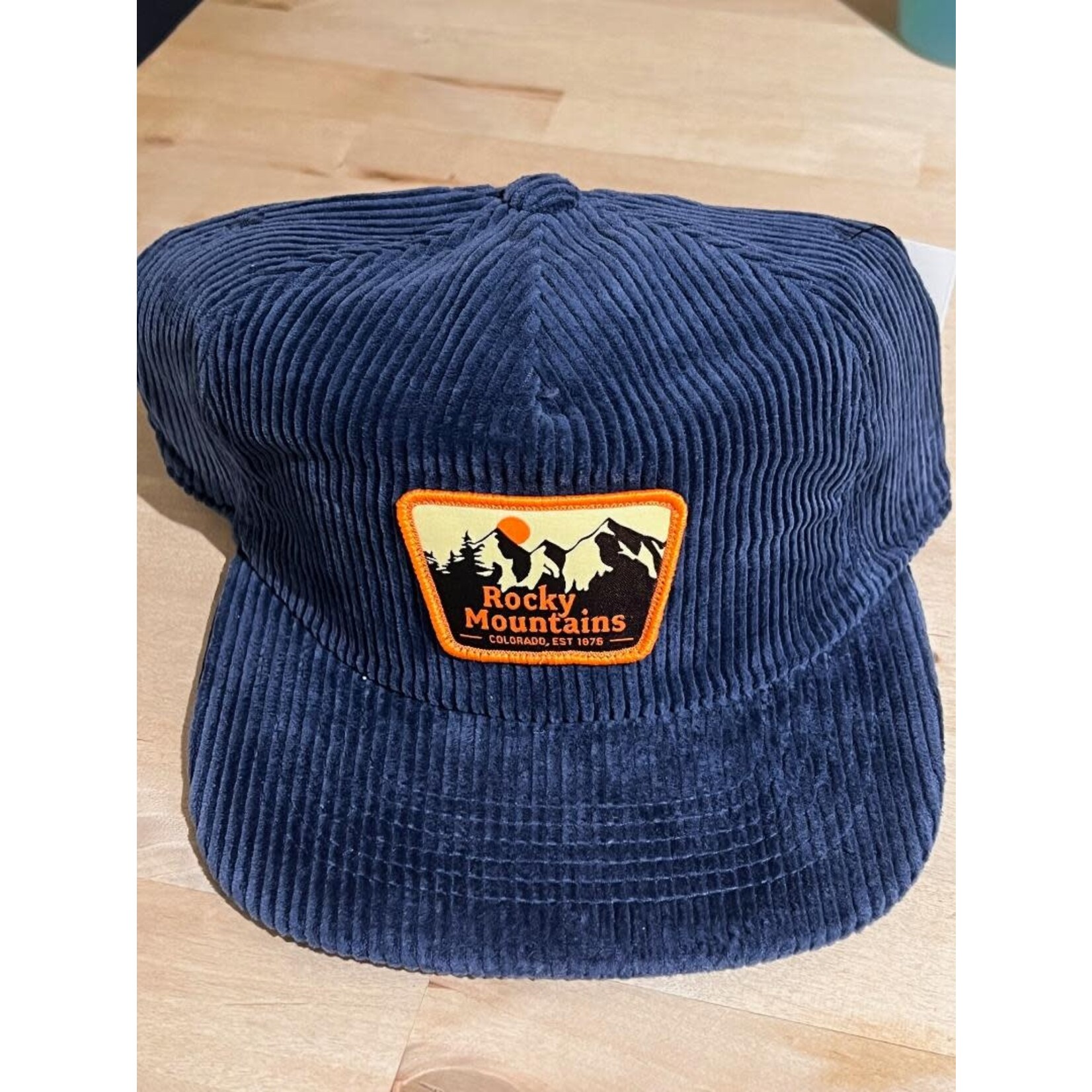 Brist MFG Brist - Rainier -Rocky Mnt Blue Vintage  Corduroy Hat