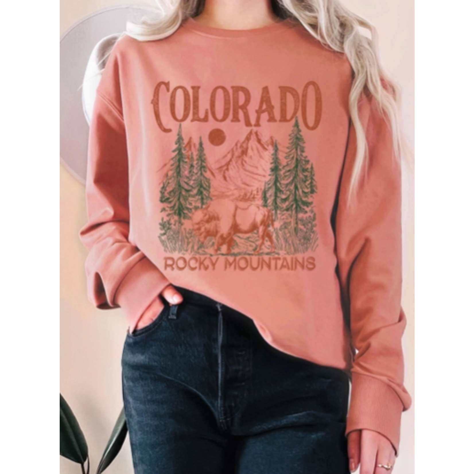 Rustee Clothing Rustee Bison Terry Sweatshirt