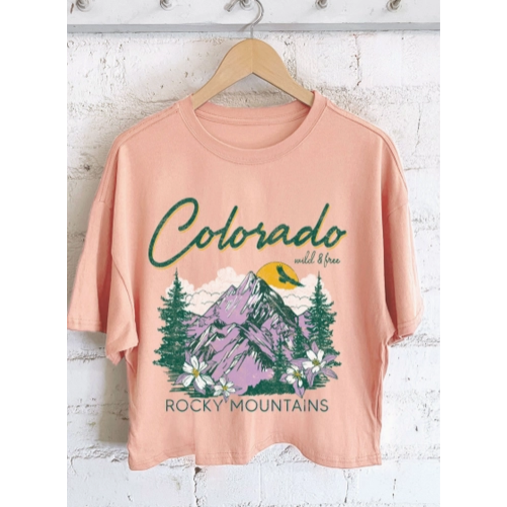 Rustee Clothing Rustee CO Wild & Free Long Crop