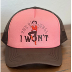 The Montana Scene TMS The Hell I Won't Foam Trucker - Brown/Peach