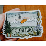 Sticker Girl Sticker Girl  Colorado State Scene Vinyl Sticker