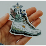 Sticker Girl Sticker Girl Hike Colorado Shoe Vinyl Sticker