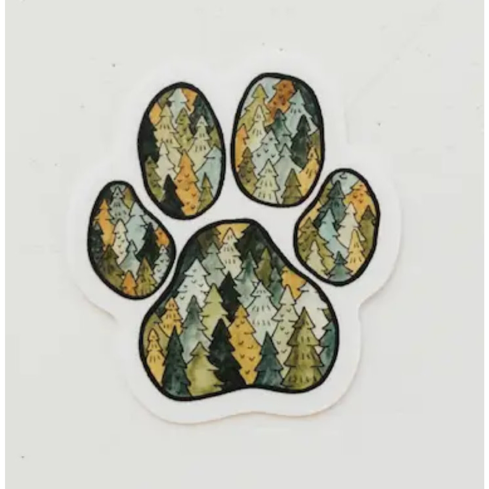 Sticker Girl Sticker Girl Mini Tree Paw Sticker