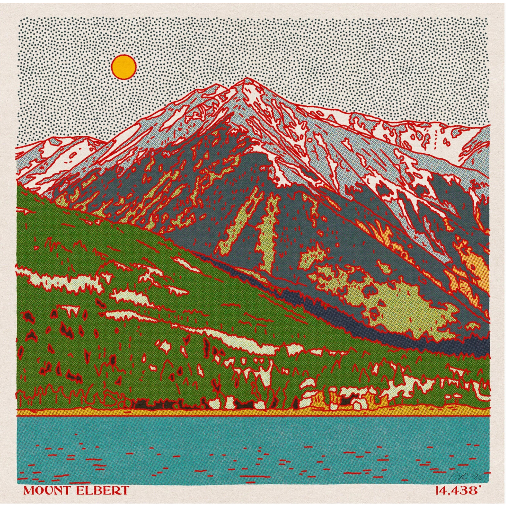 Caroline Clark CClark Mt. Elbert 12X12