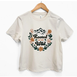 The Montana Scene TMS Rooted in the Wild Ladies Tee - Vintage White