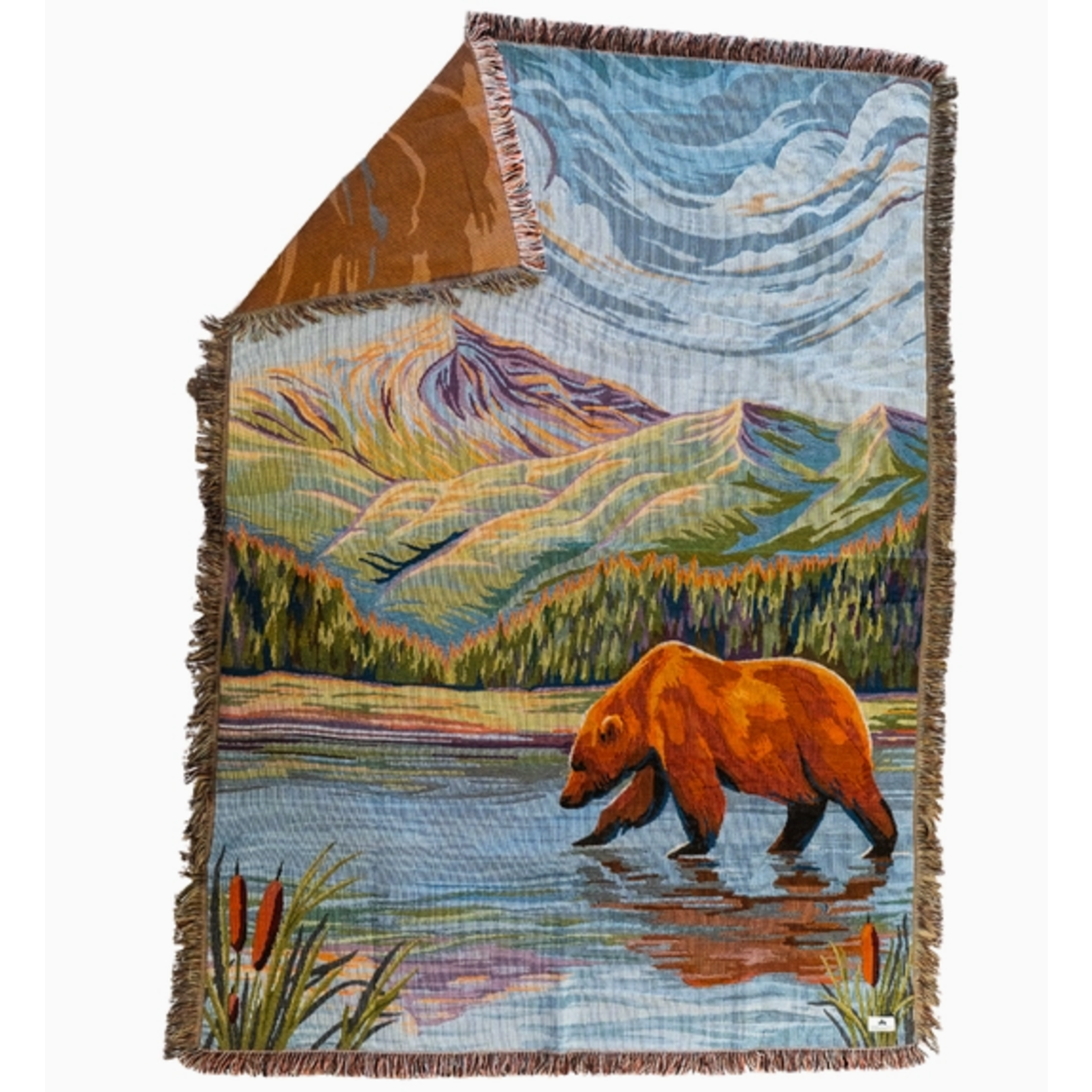 The Montana Scene TMS Wild Reflection Knit Blanket