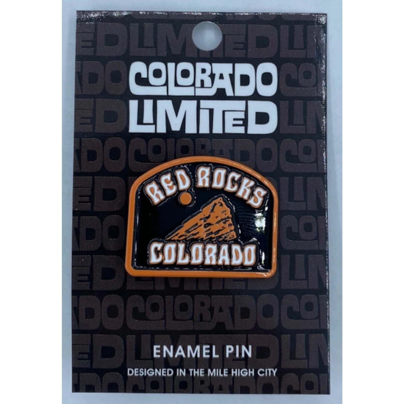 Colorado Limited CL Colorado Red Rocks Enamel Pin