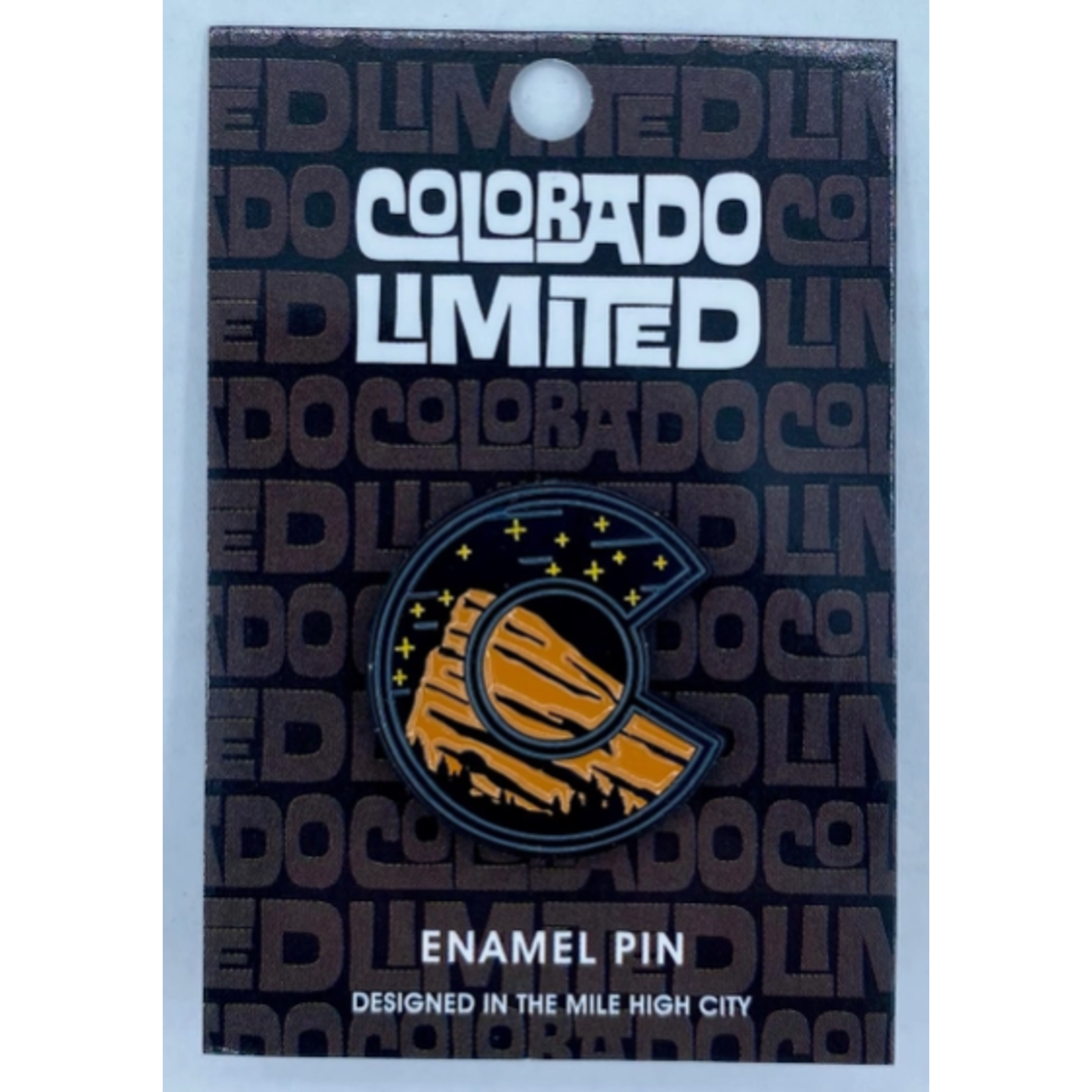 Colorado Limited CL Colorado Red Rocks Showtime Enamel Pin