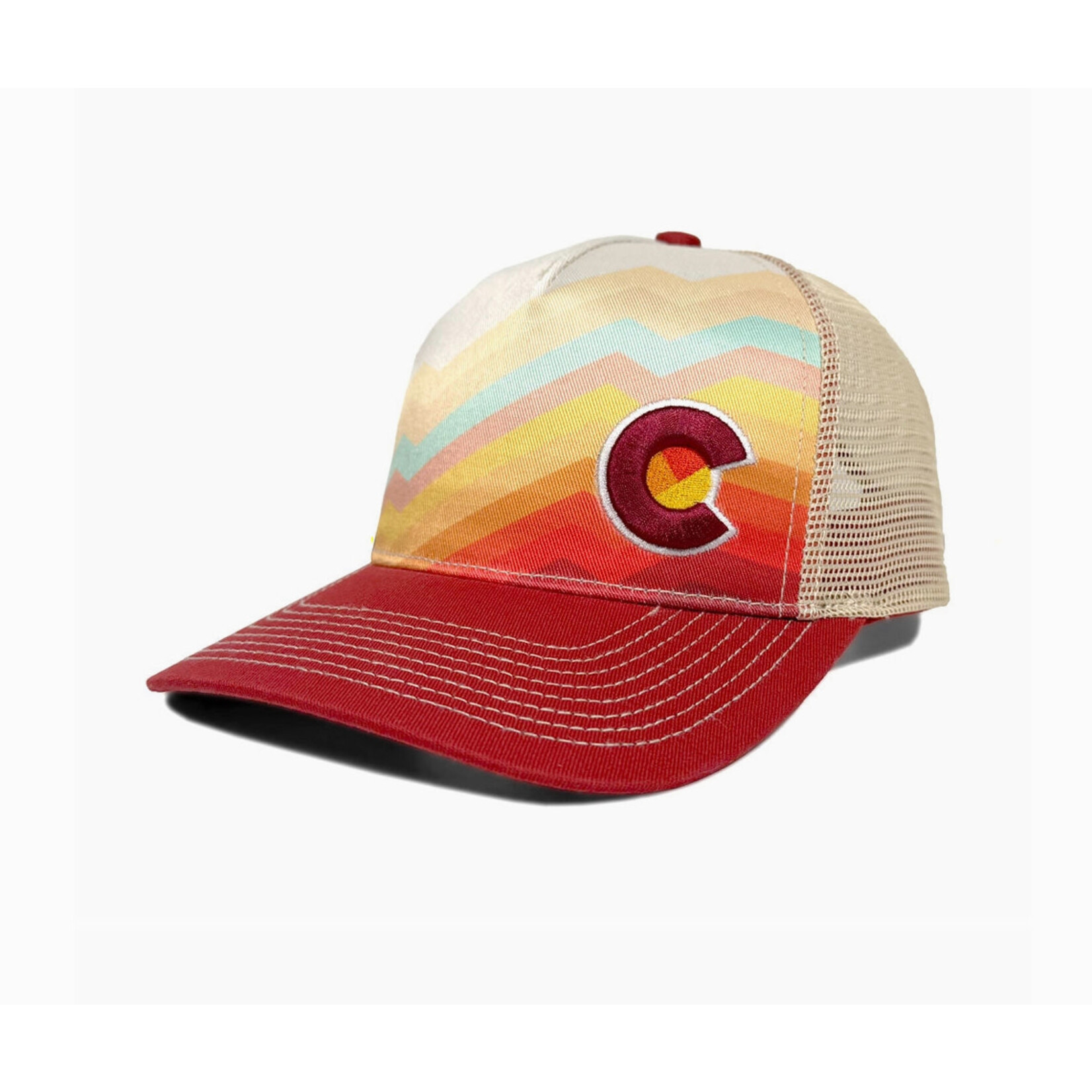 YoColorado Yocolorado Rocky Ridge Divide Trucker Hat