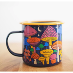 Trek Light Trek Light Enamel Mug | Midnight Mushroom